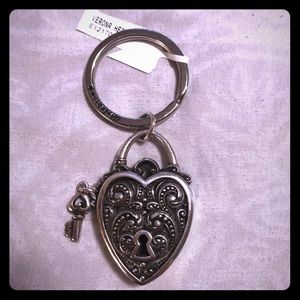 Brighton Verona Heart Key Chain